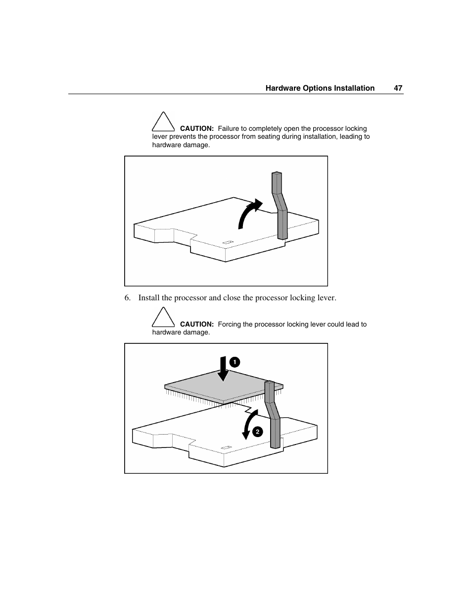 HP ProLiant ML350 G4 Server User Manual | Page 47 / 156