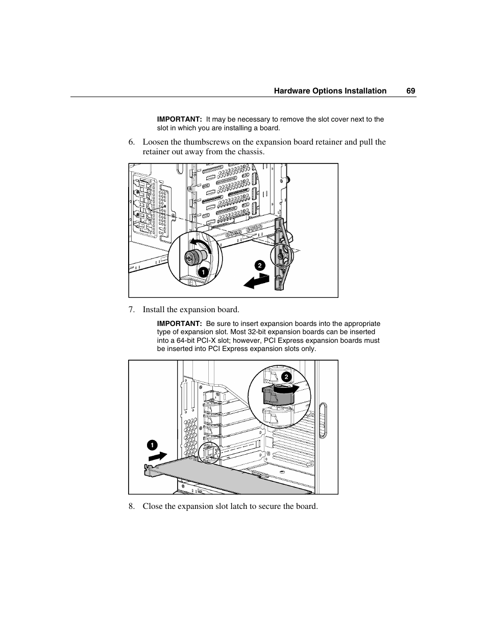 HP ProLiant ML350 G4 Server User Manual | Page 69 / 156