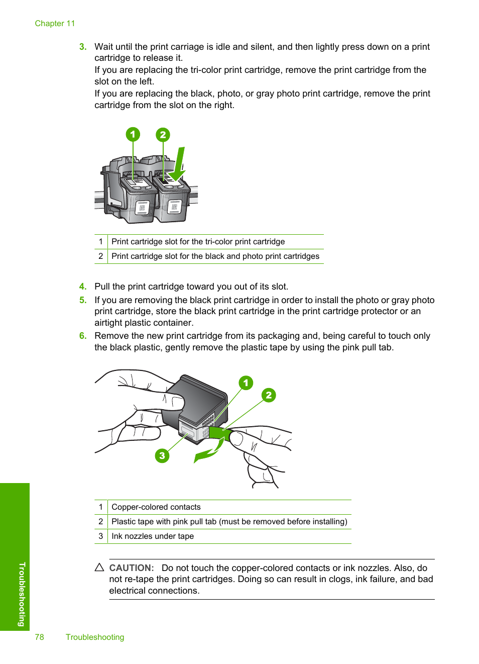 HP Photosmart D5345 Printer User Manual | Page 79 / 149