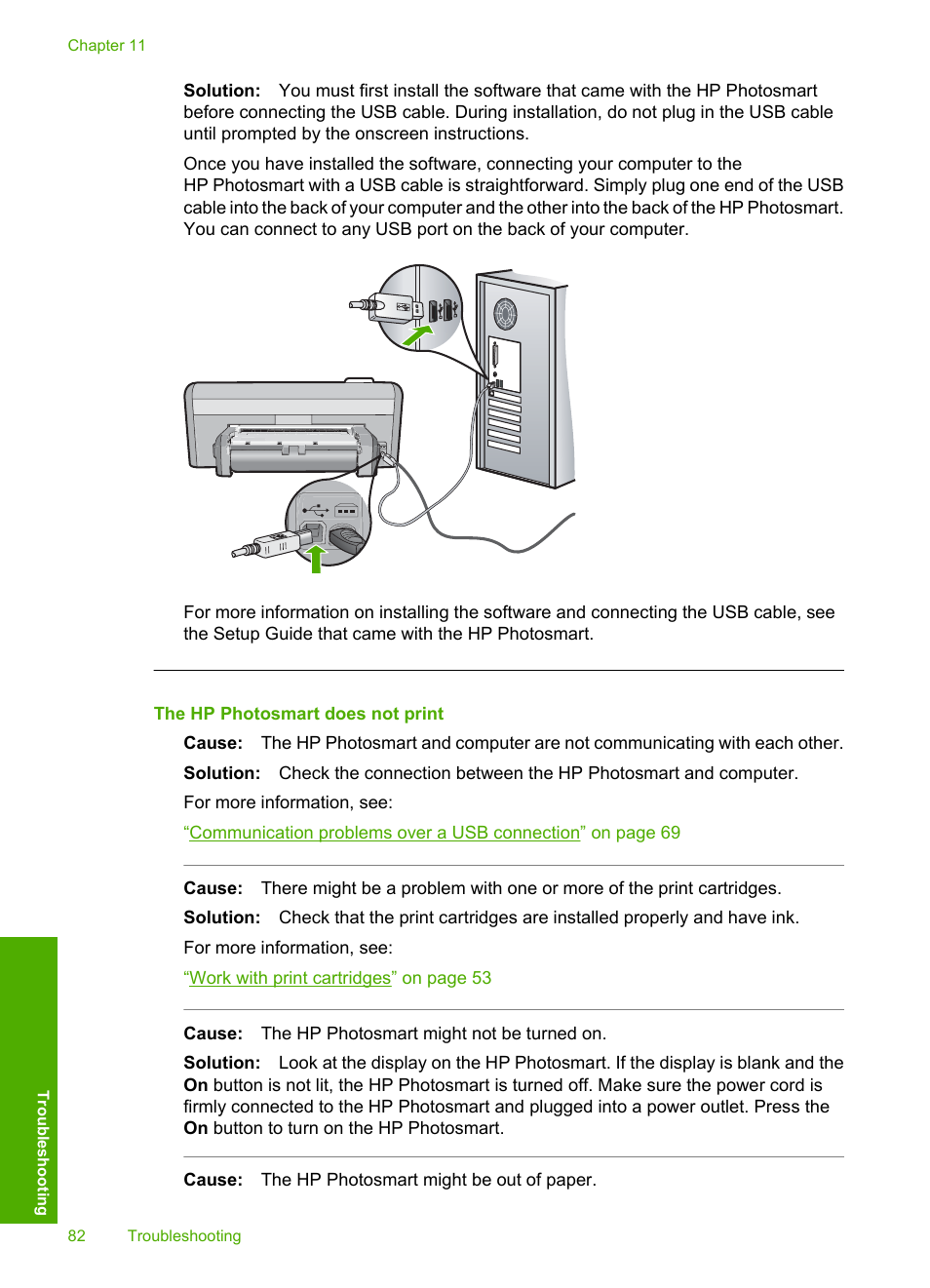 HP Photosmart D5345 Printer User Manual | Page 83 / 149