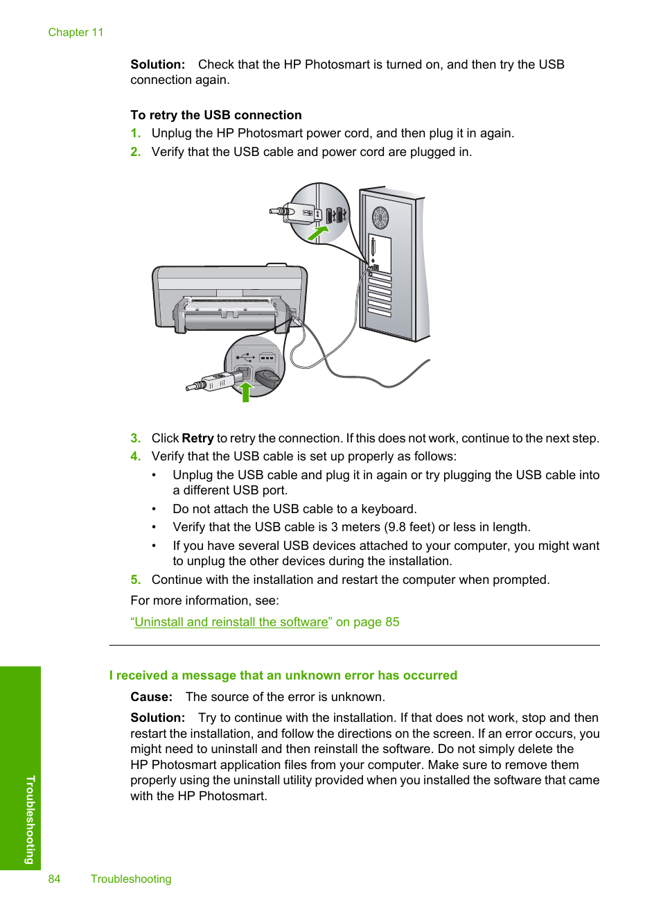 HP Photosmart D5345 Printer User Manual | Page 85 / 149