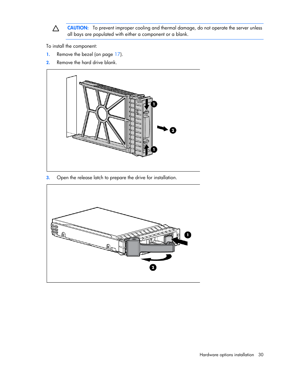 HP ProLiant ML310 G5p Server User Manual | Page 30 / 103