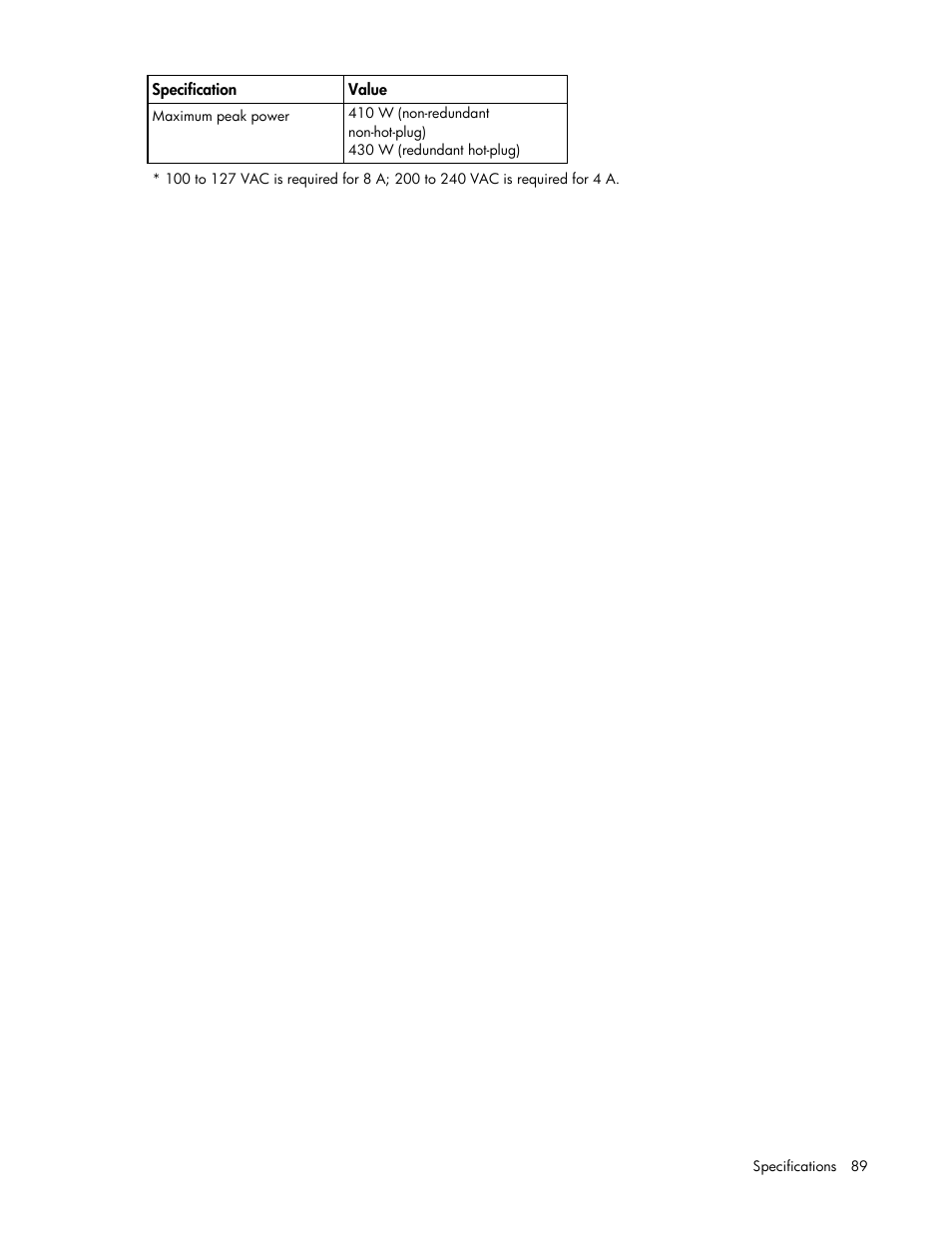 HP ProLiant ML310 G5p Server User Manual | Page 89 / 103