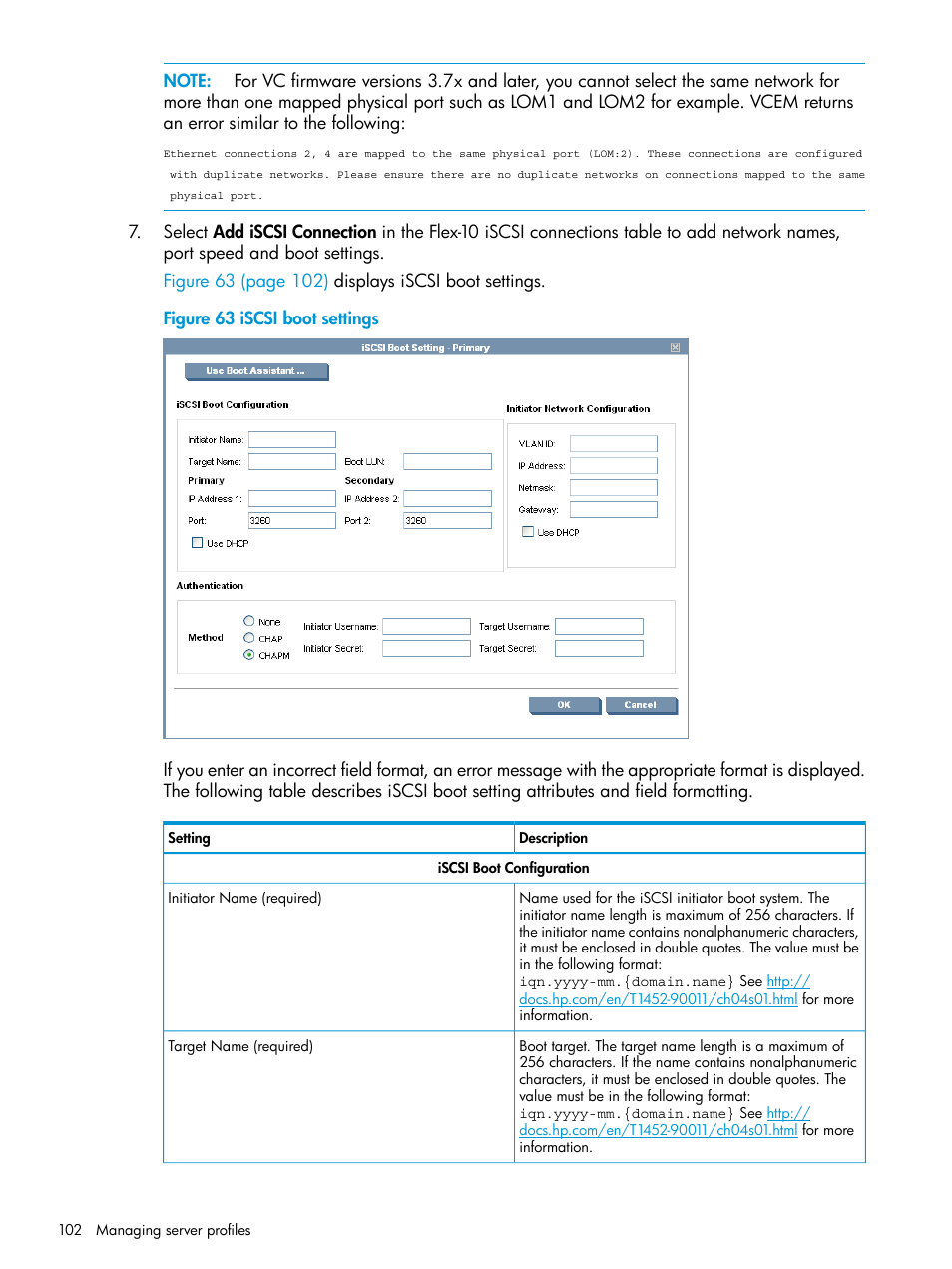 HP Virtual Connect Enterprise Manager Software User Manual | Page 102 / 195