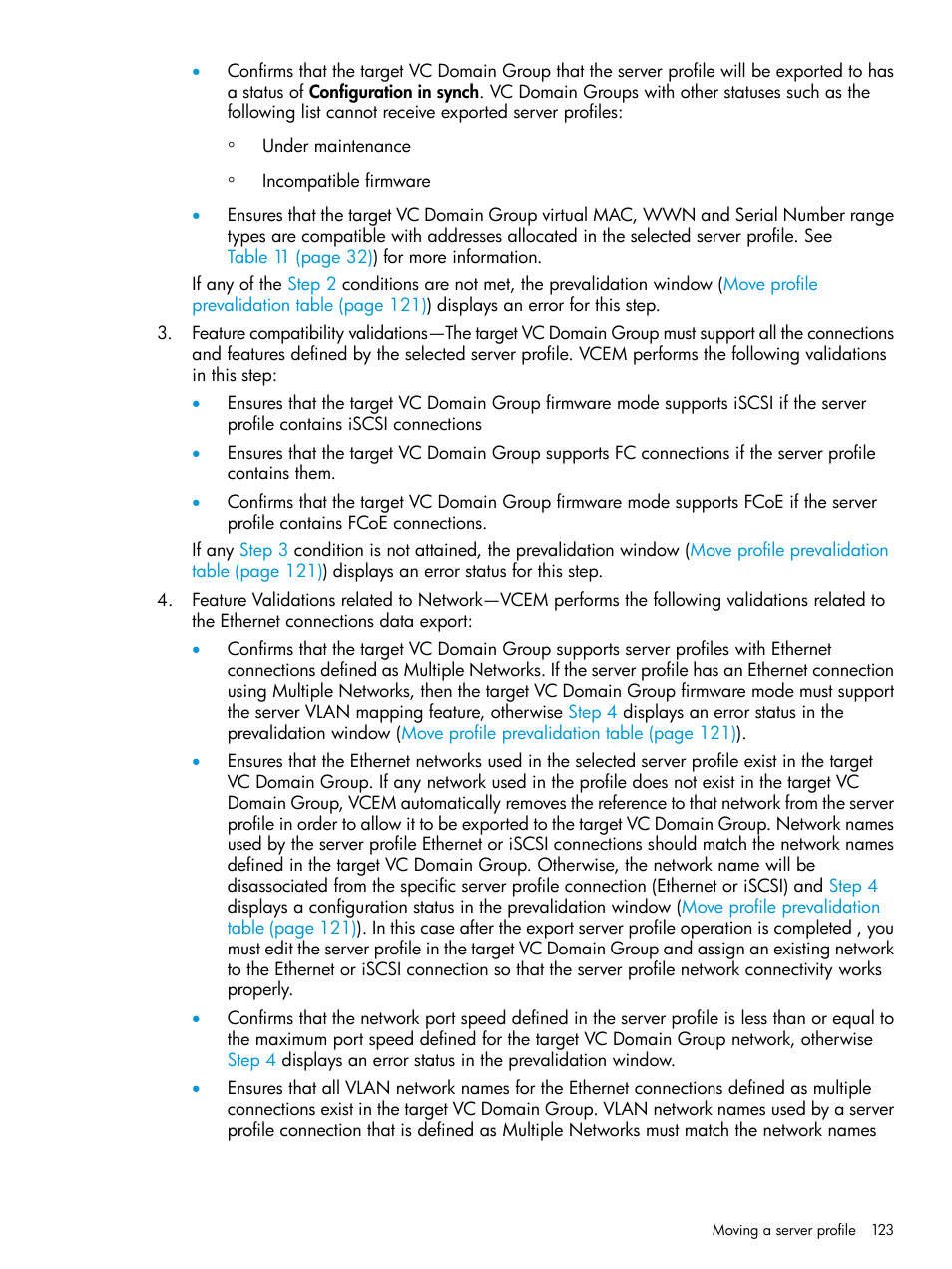 HP Virtual Connect Enterprise Manager Software User Manual | Page 123 / 195