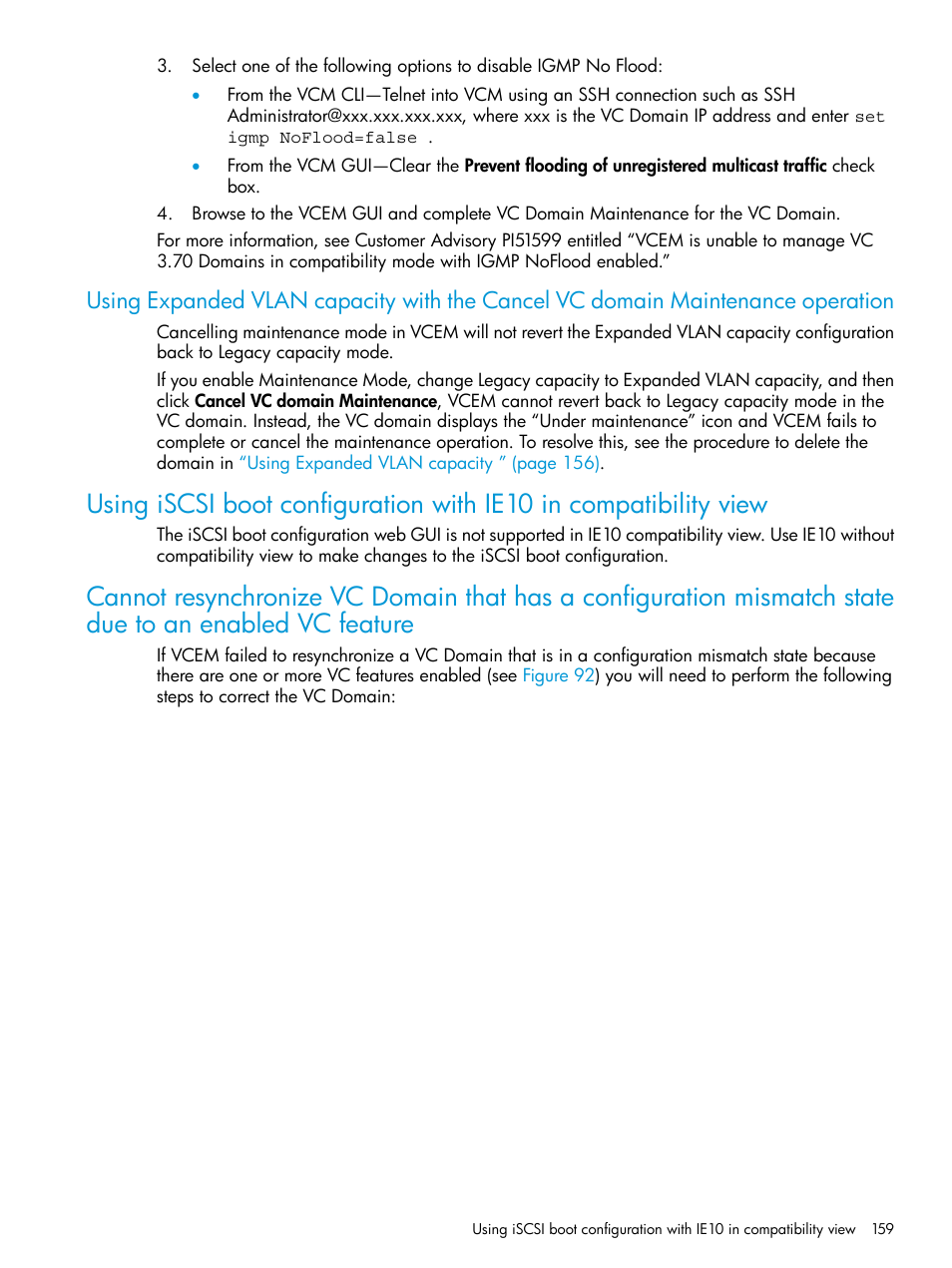 HP Virtual Connect Enterprise Manager Software User Manual | Page 159 / 195