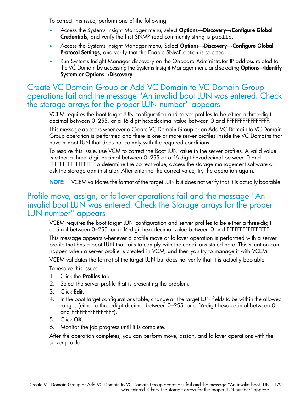 HP Virtual Connect Enterprise Manager Software User Manual | Page 179 / 195