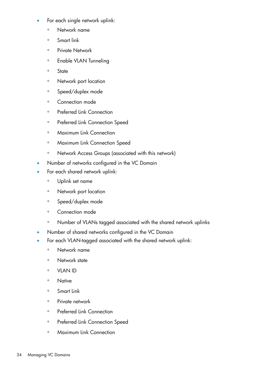 HP Virtual Connect Enterprise Manager Software User Manual | Page 34 / 195