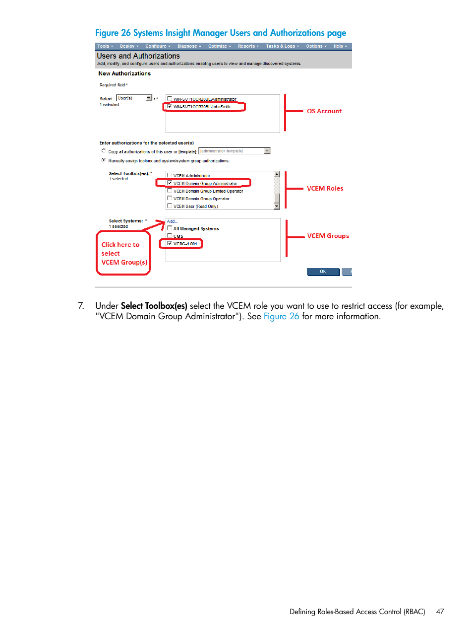 HP Virtual Connect Enterprise Manager Software User Manual | Page 47 / 195