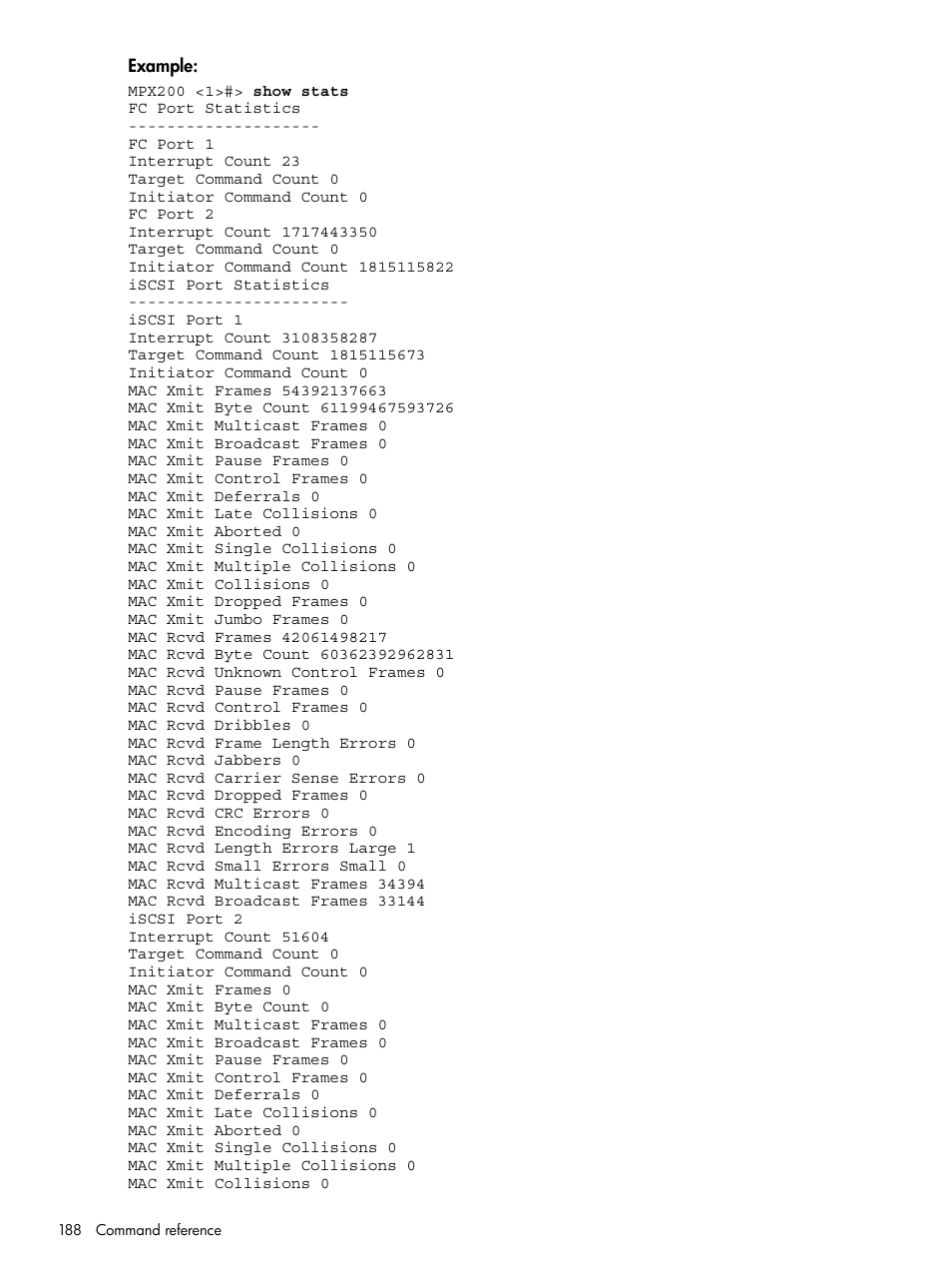 HP MPX200 Multifunction Router User Manual | Page 188 / 258