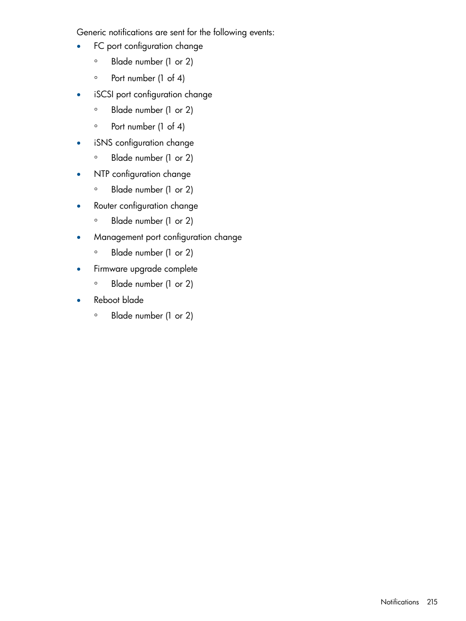 HP MPX200 Multifunction Router User Manual | Page 215 / 258