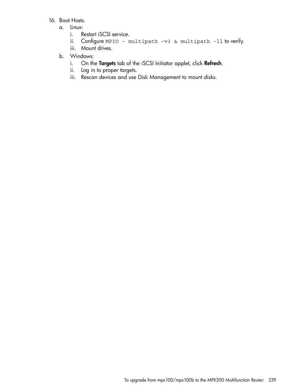 HP MPX200 Multifunction Router User Manual | Page 239 / 258