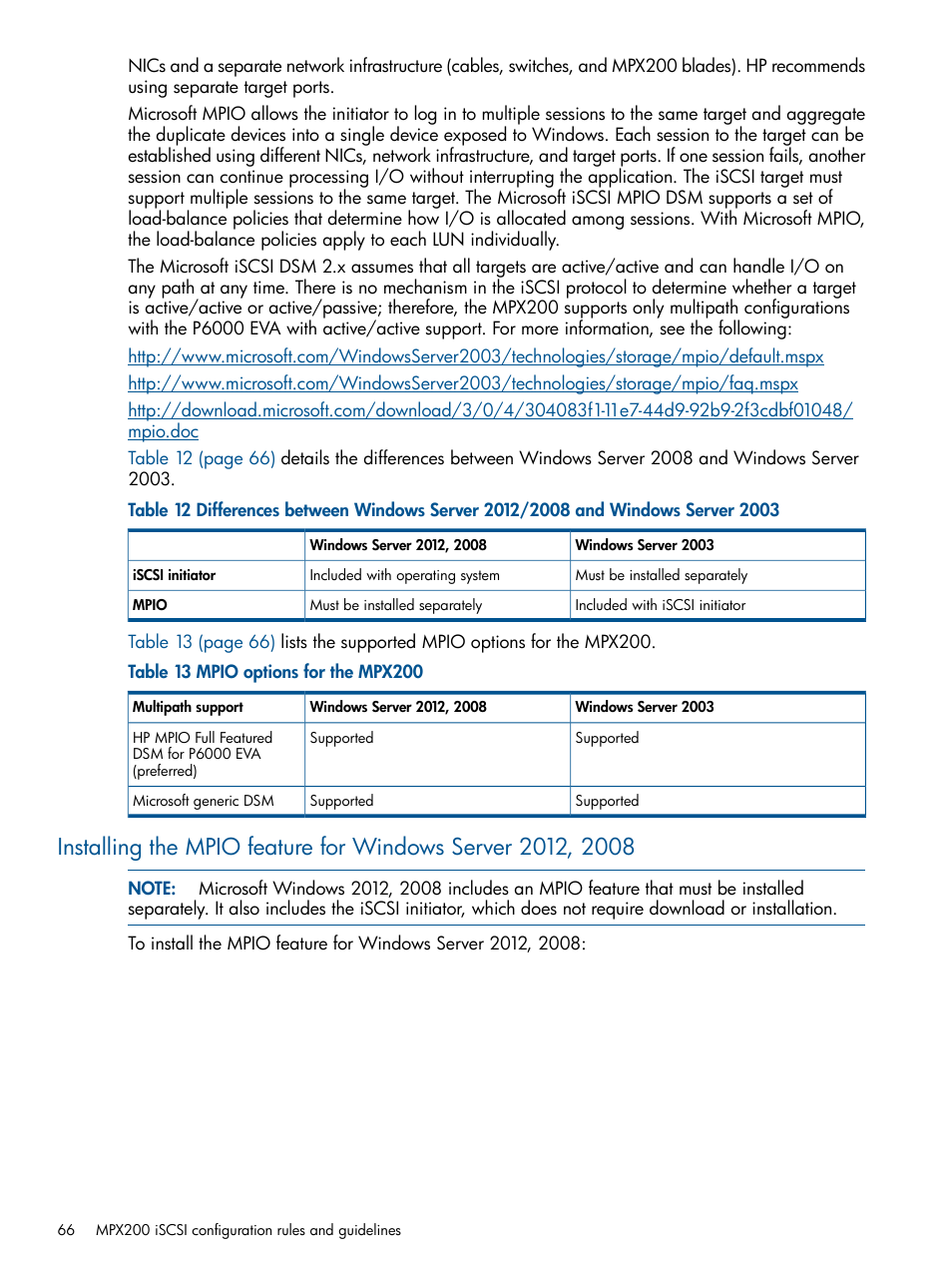 HP MPX200 Multifunction Router User Manual | Page 66 / 258