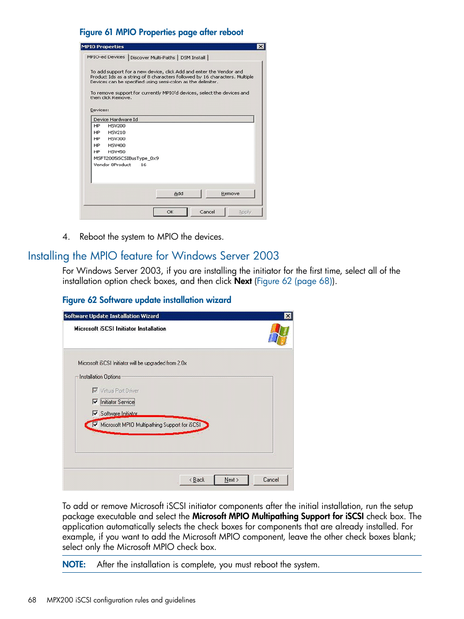 HP MPX200 Multifunction Router User Manual | Page 68 / 258