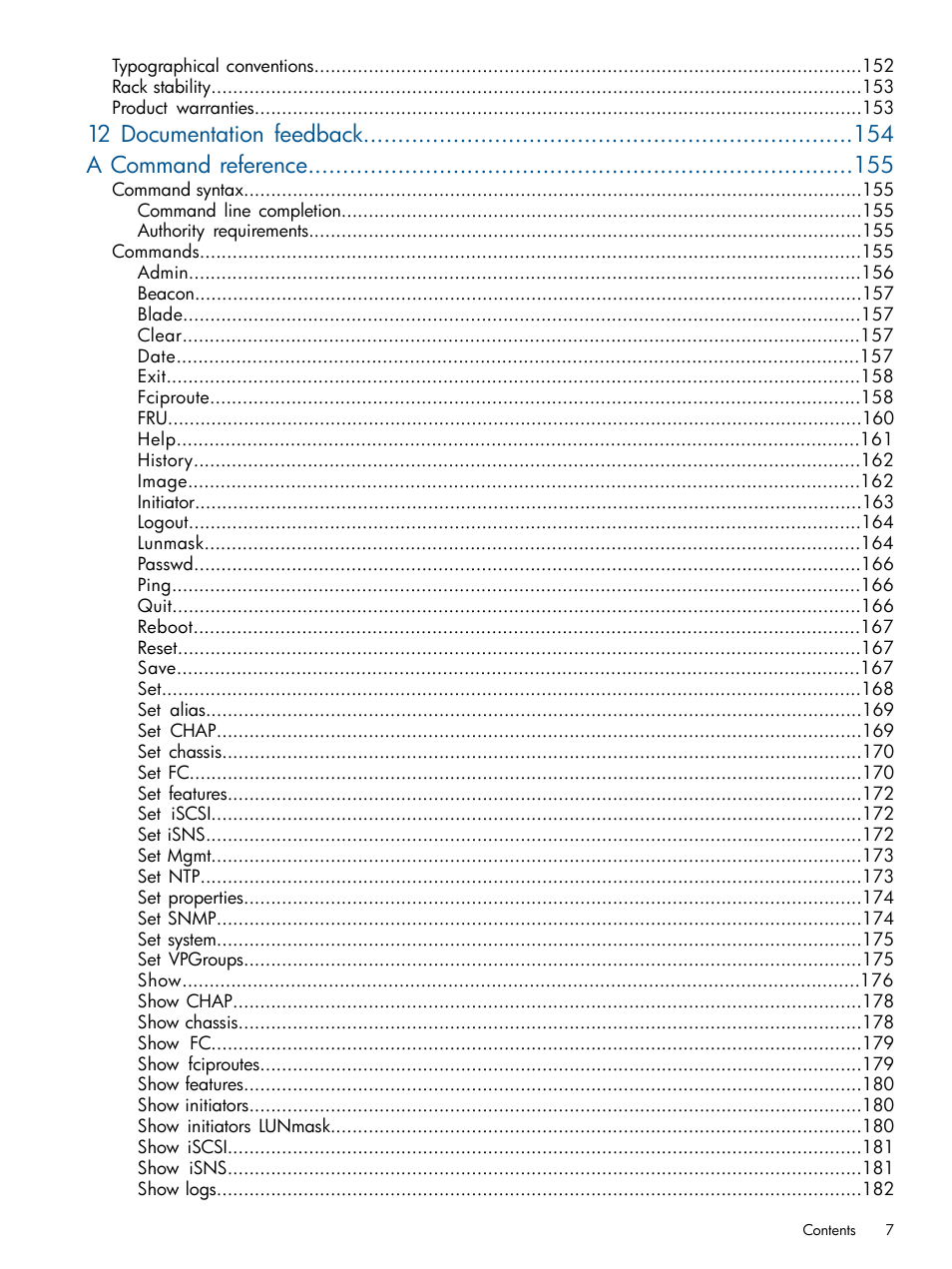 12 documentation feedback a command reference | HP MPX200 Multifunction Router User Manual | Page 7 / 258