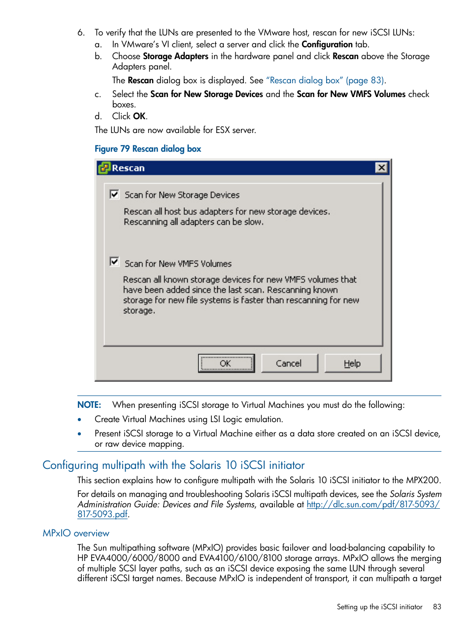 Mpxio overview | HP MPX200 Multifunction Router User Manual | Page 83 / 258