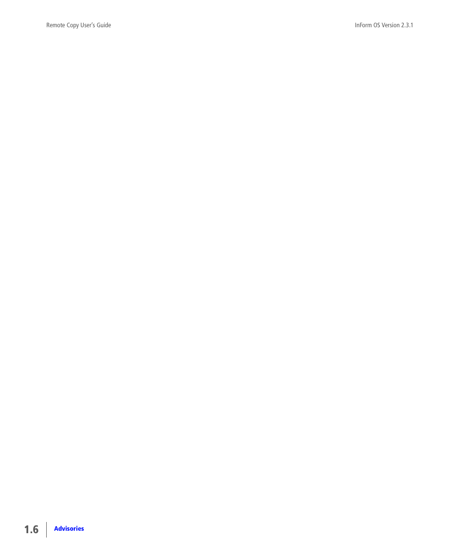 HP 3PAR Remote Copy Software User Manual | Page 16 / 344
