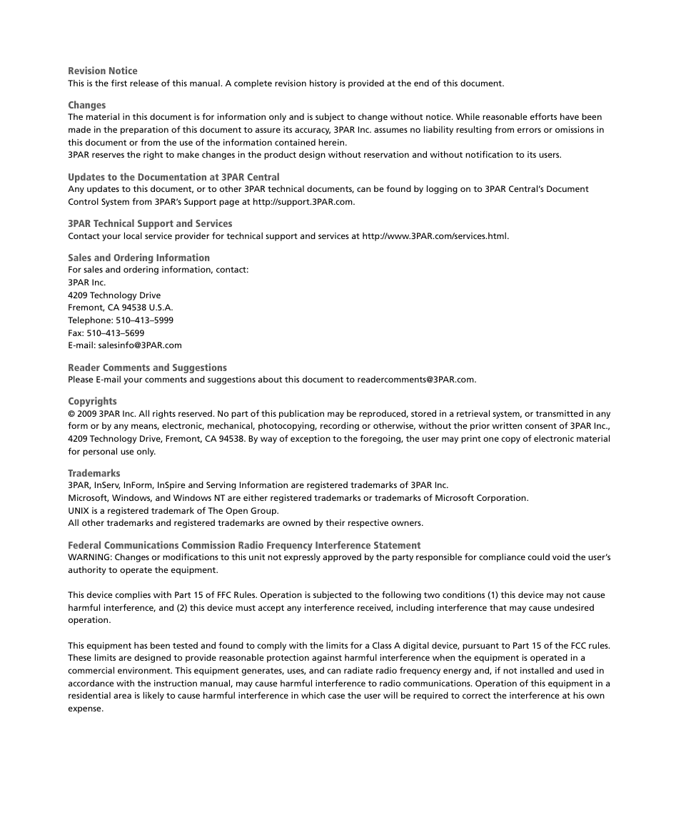 HP 3PAR Remote Copy Software User Manual | Page 2 / 344