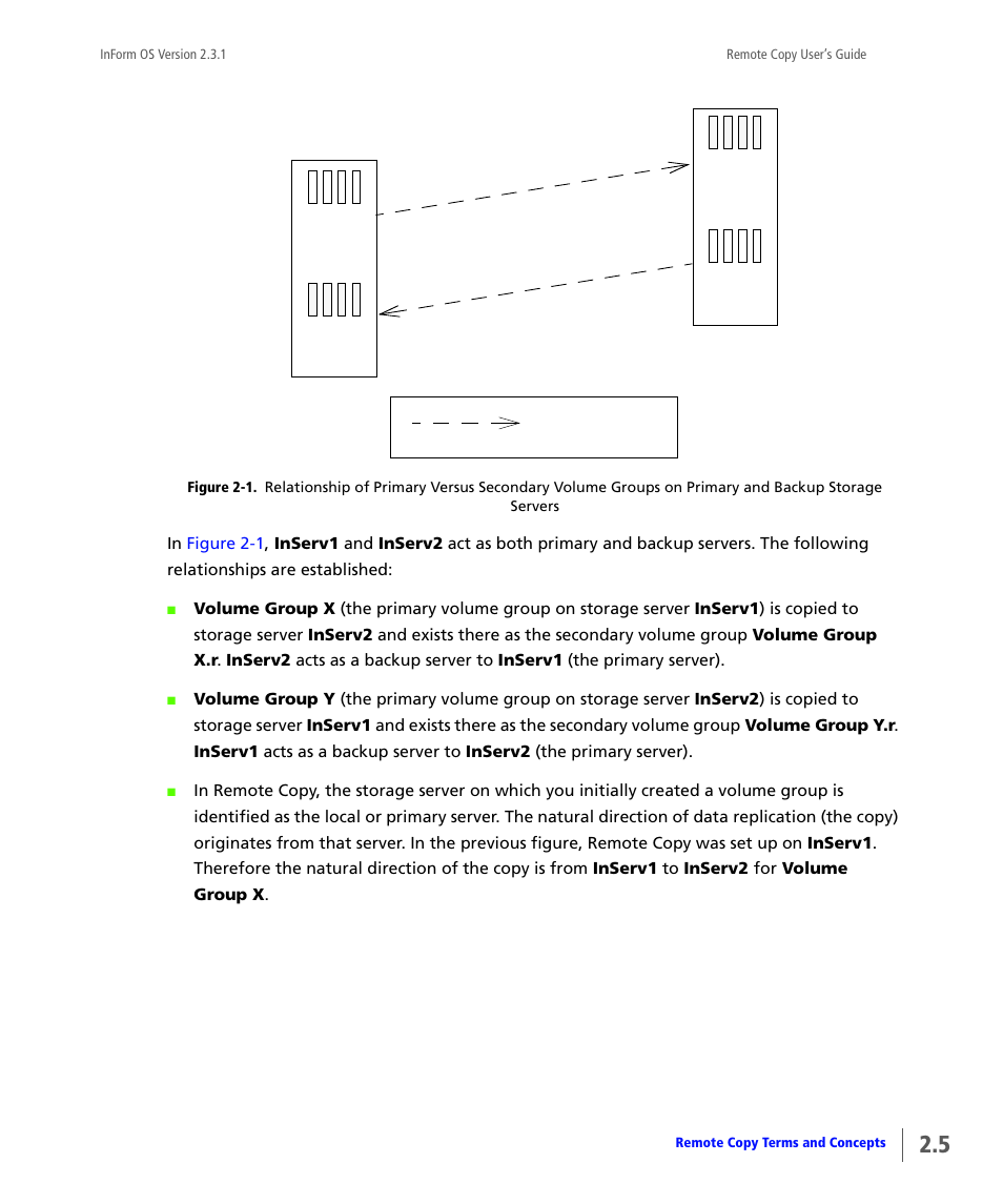 Figure 2-1 | HP 3PAR Remote Copy Software User Manual | Page 21 / 344