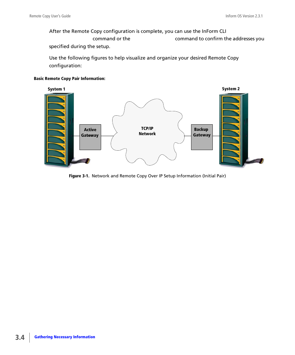 Figure 3-1 | HP 3PAR Remote Copy Software User Manual | Page 66 / 344