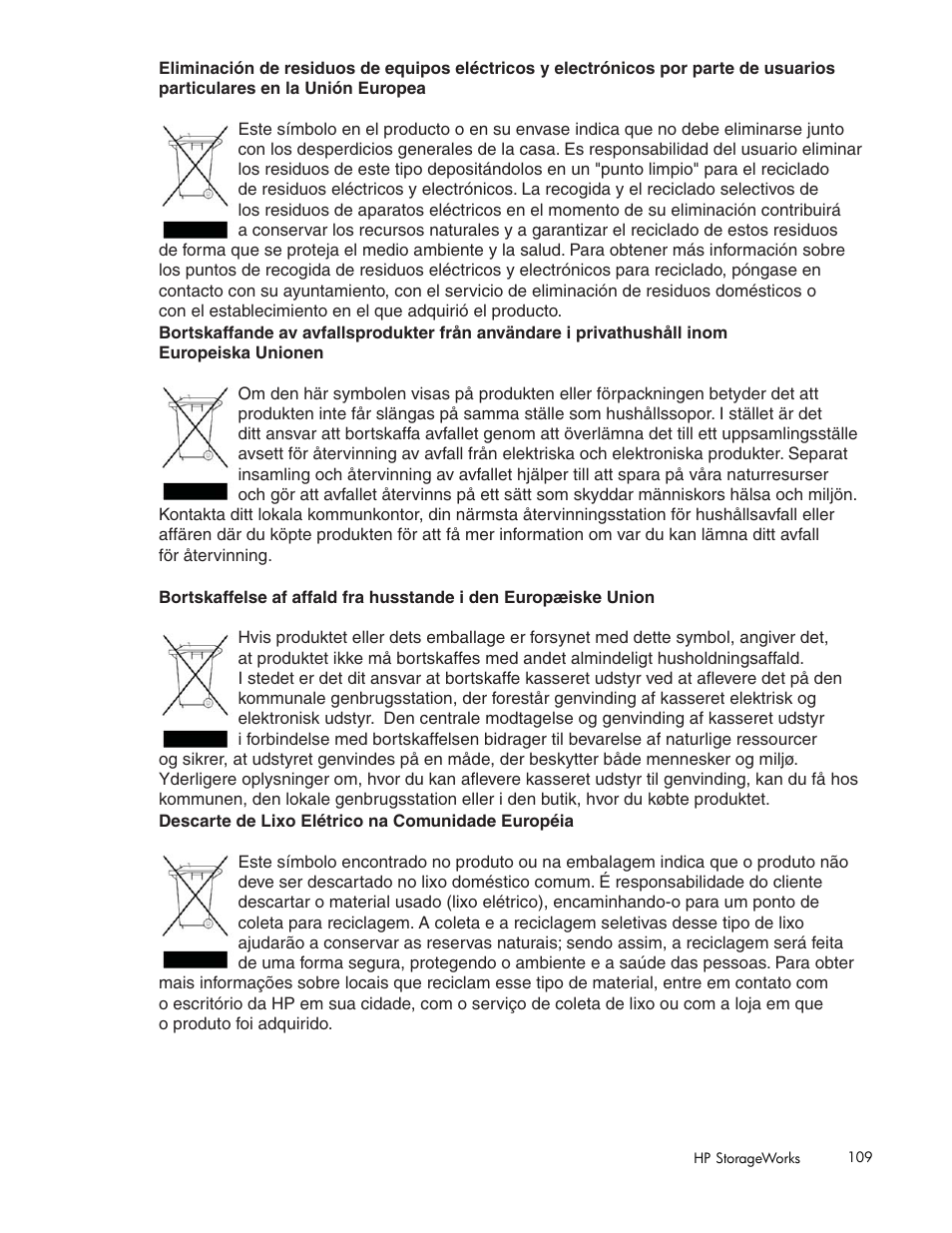 HP ESL E-series Tape Libraries User Manual | Page 109 / 141
