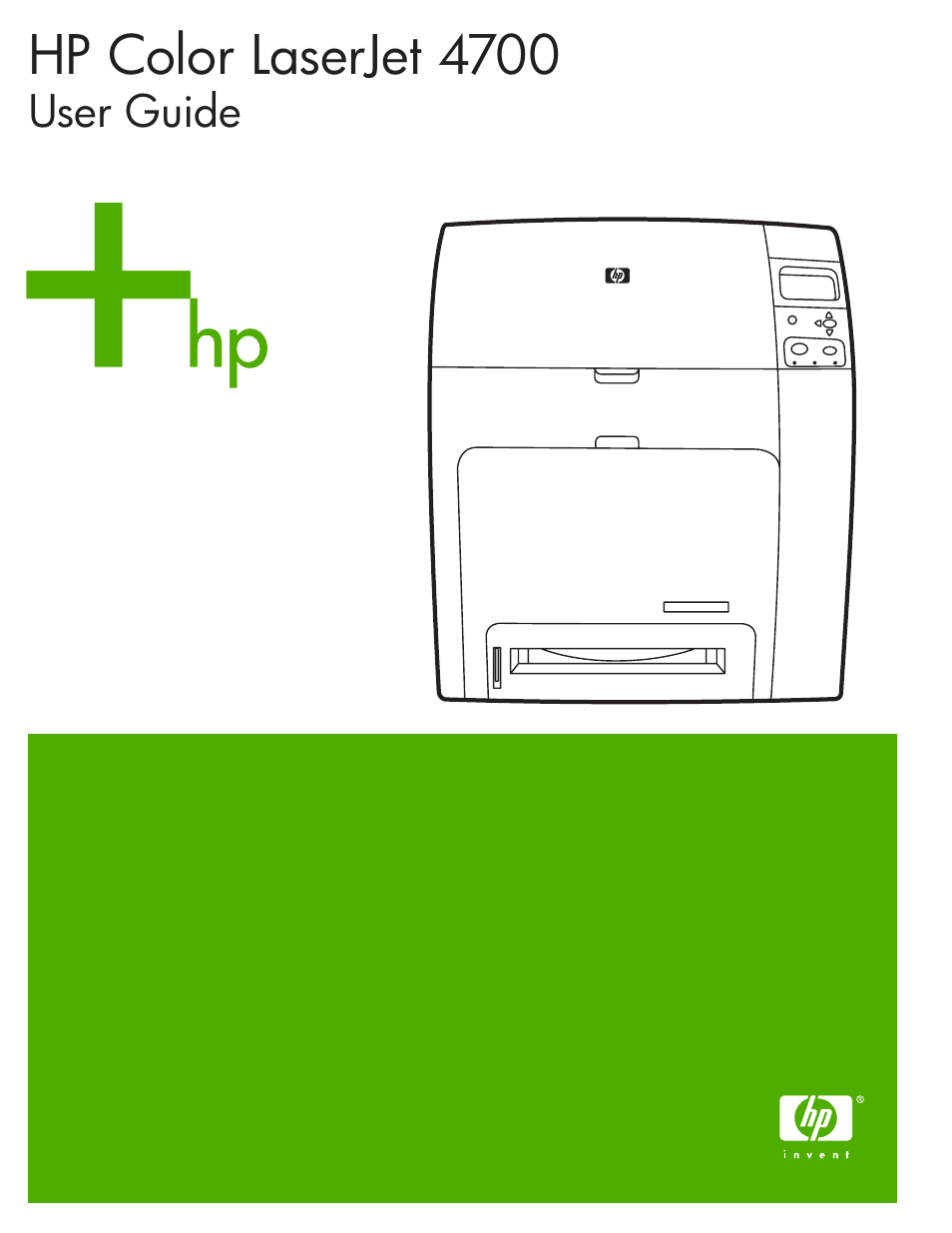 HP Color LaserJet 4700 Printer series User Manual | 330 pages