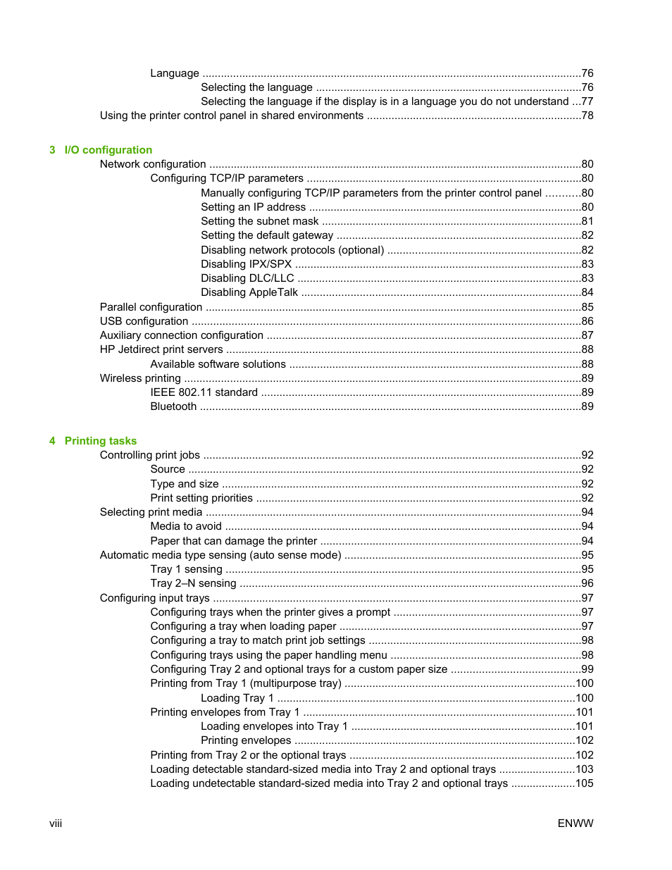 HP Color LaserJet 4700 Printer series User Manual | Page 10 / 330