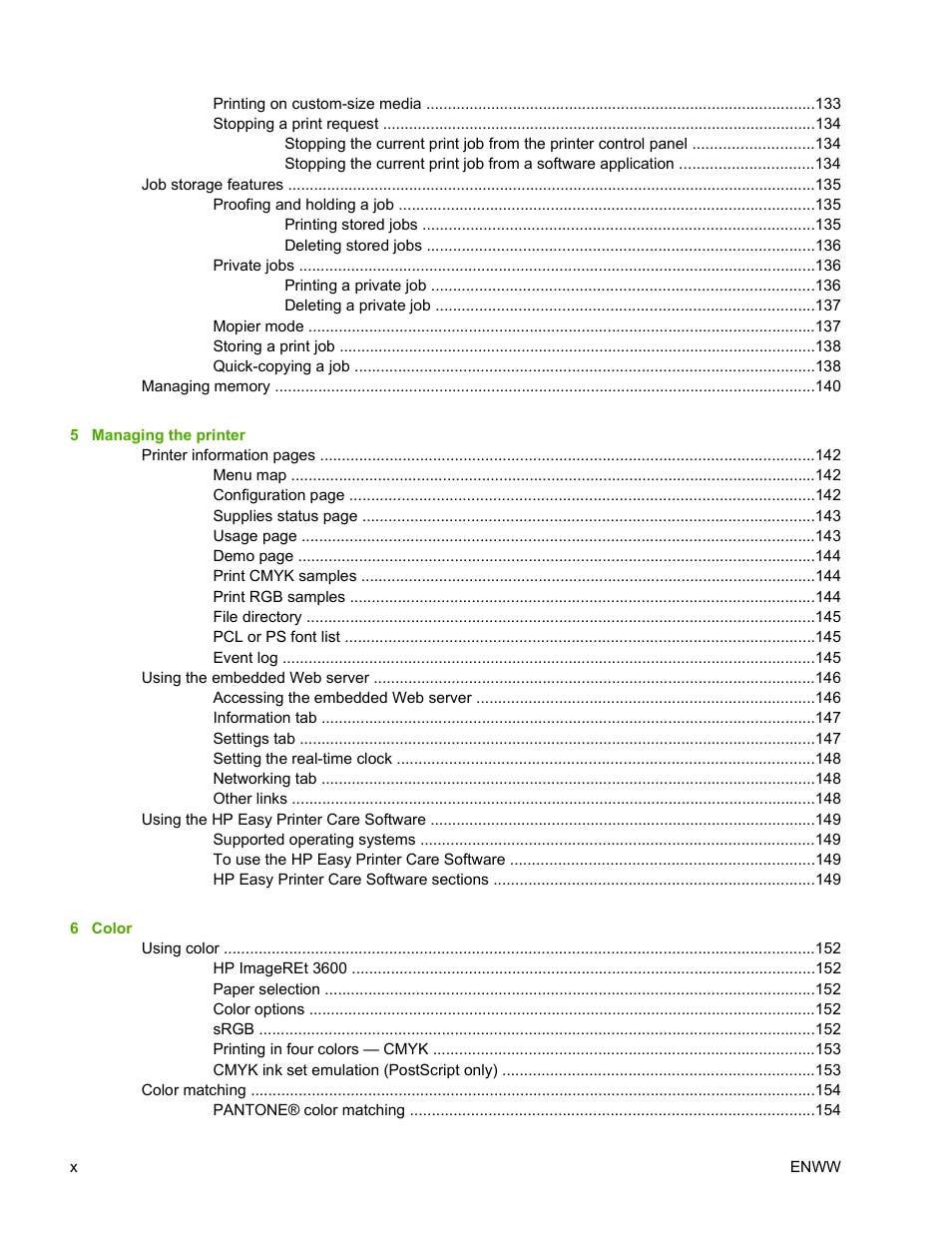 HP Color LaserJet 4700 Printer series User Manual | Page 12 / 330