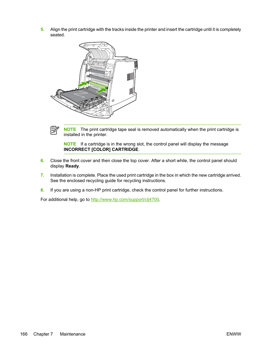 HP Color LaserJet 4700 Printer series User Manual | Page 182 / 330