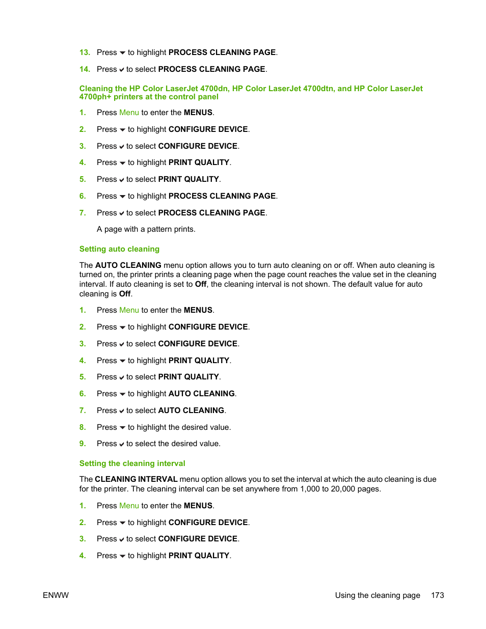 HP Color LaserJet 4700 Printer series User Manual | Page 189 / 330