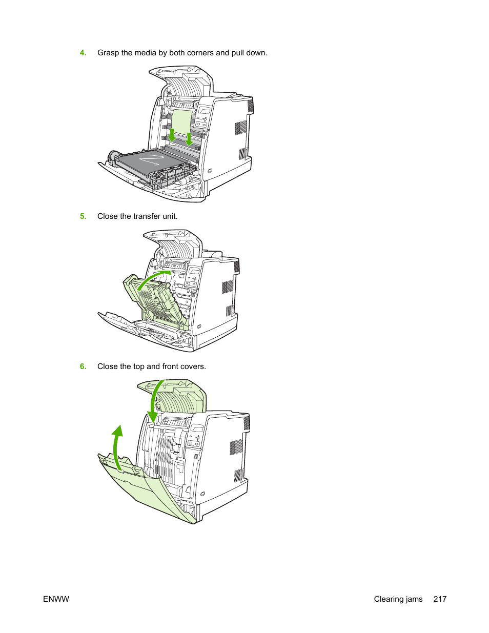 HP Color LaserJet 4700 Printer series User Manual | Page 233 / 330