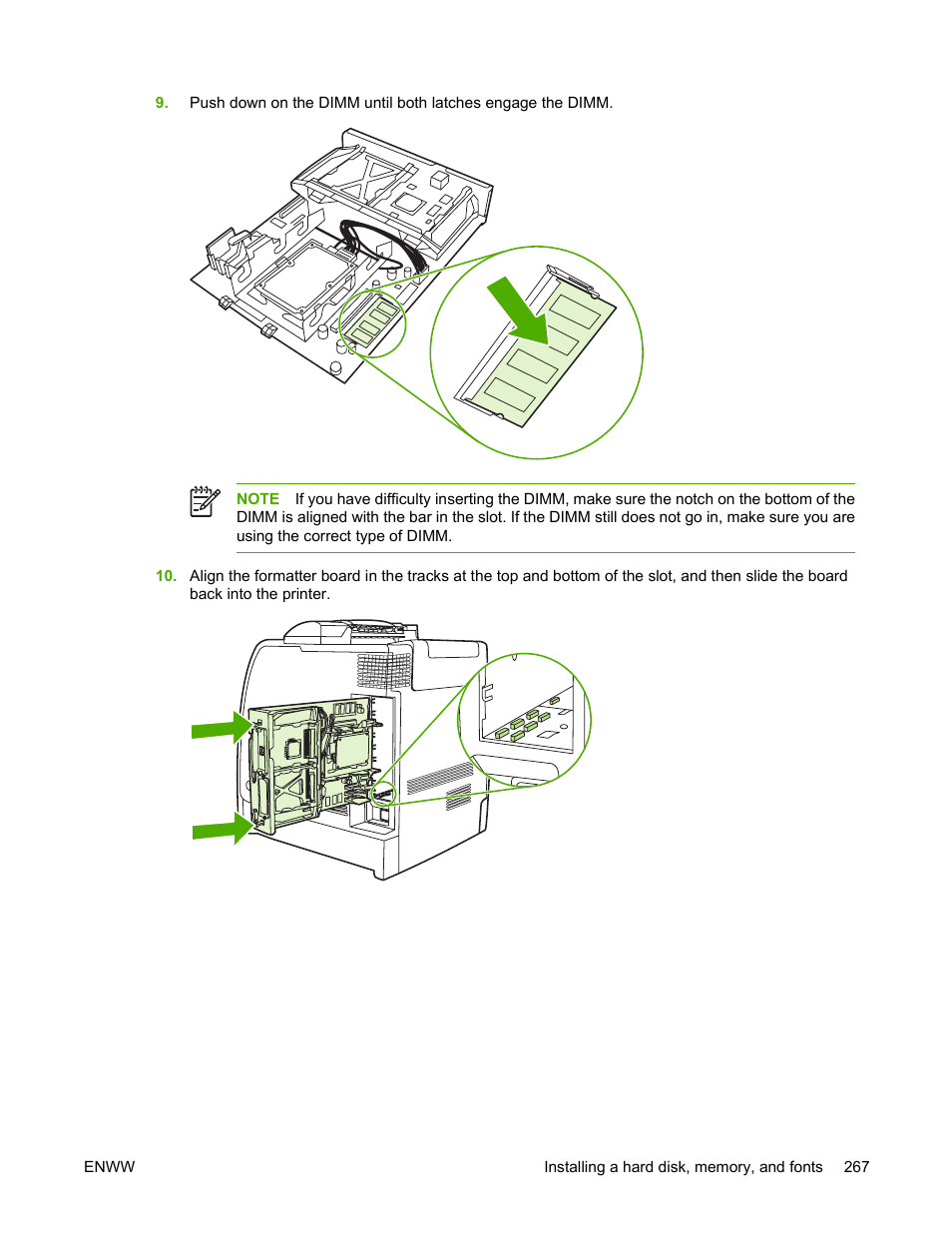 HP Color LaserJet 4700 Printer series User Manual | Page 283 / 330