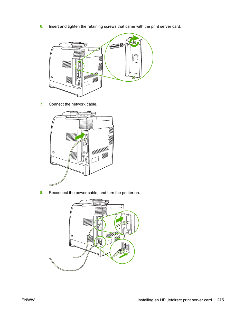 HP Color LaserJet 4700 Printer series User Manual | Page 291 / 330