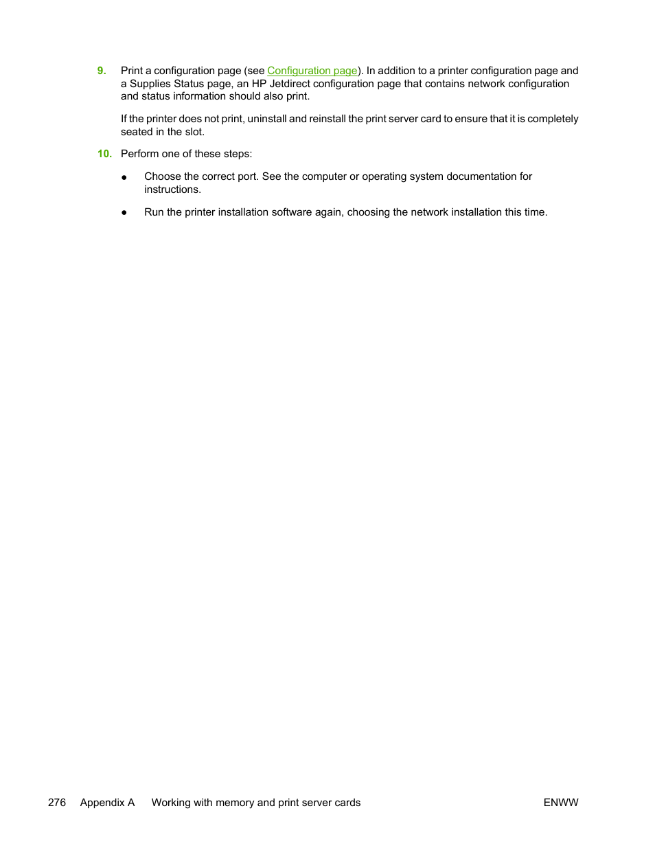 HP Color LaserJet 4700 Printer series User Manual | Page 292 / 330