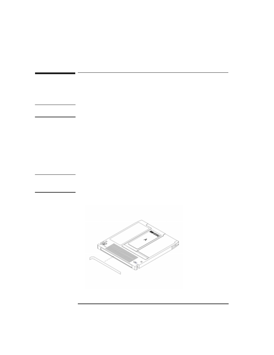 Disks:labeling, Make it a practice to label your optical disk cart, Note your jukebox application software may label y | Storage slot location (1, 2, 3, ... ), Date of format or initialization, Disk owner (group, department, etc.), Storage purpose (backup, old version of operatin, Hp recommends using end labels as shown in figure, Disk:labels jamming shutter, Figure 2-1 recommended placement of cartridge labe | HP Surestore 660ex Optical Jukebox User Manual | Page 38 / 130