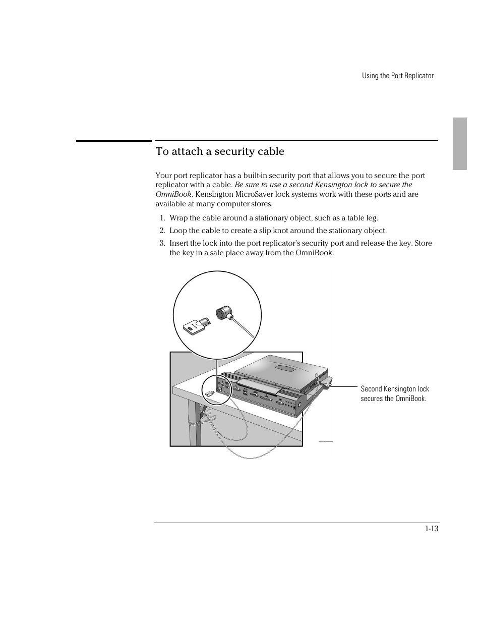 HP OmniBook 3000 Notebook PC User Manual | Page 13 / 34