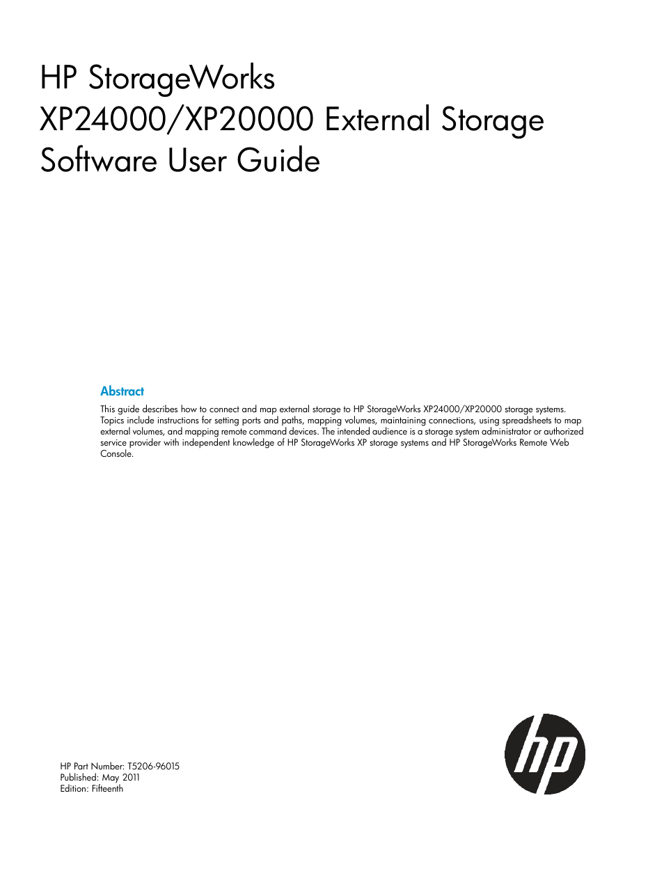 HP XP External Storage Software User Manual | 170 pages