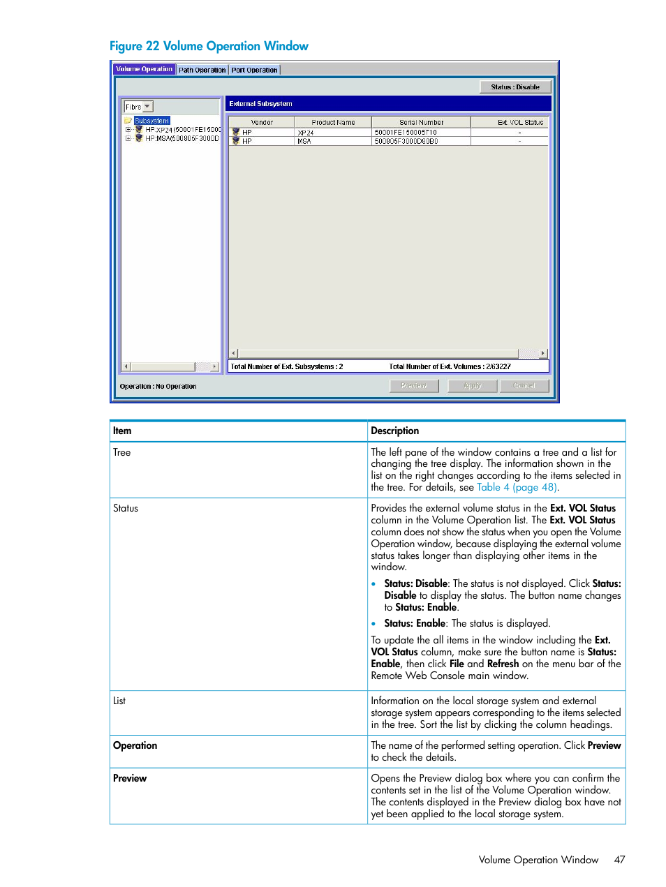 HP XP External Storage Software User Manual | Page 47 / 170