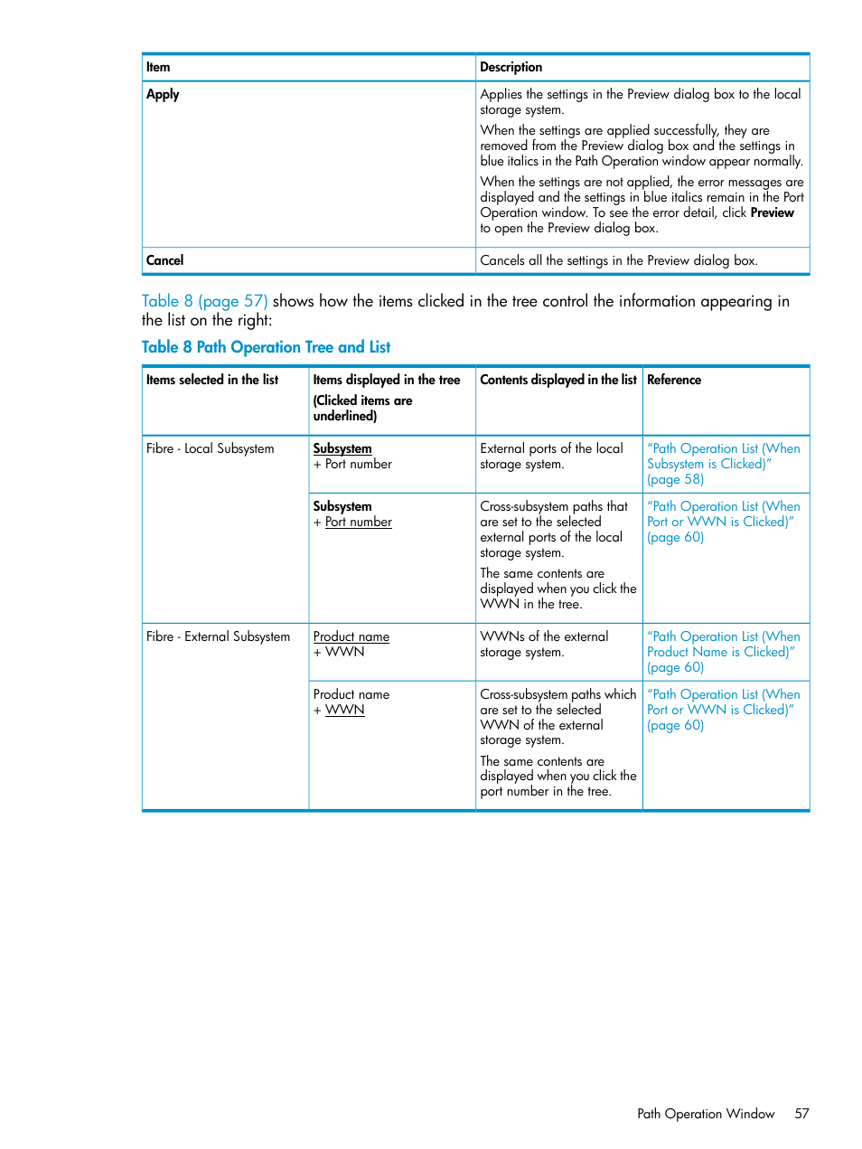 HP XP External Storage Software User Manual | Page 57 / 170