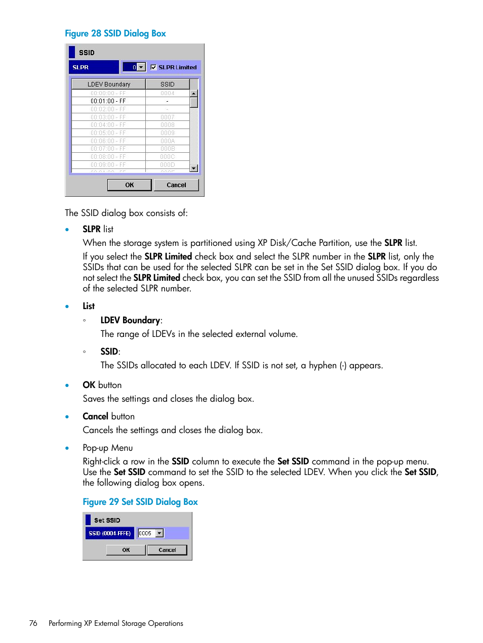 HP XP External Storage Software User Manual | Page 76 / 170