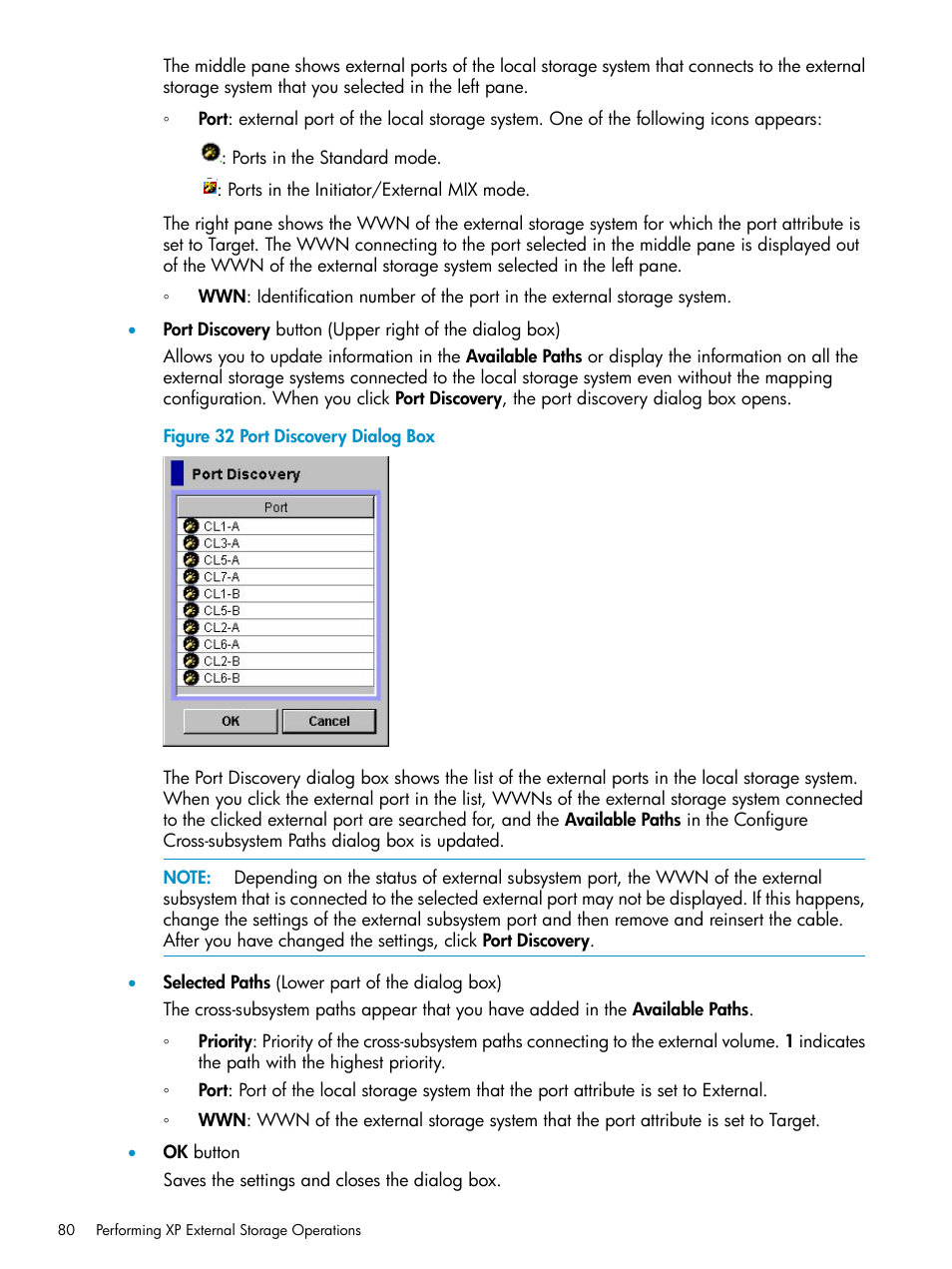 HP XP External Storage Software User Manual | Page 80 / 170