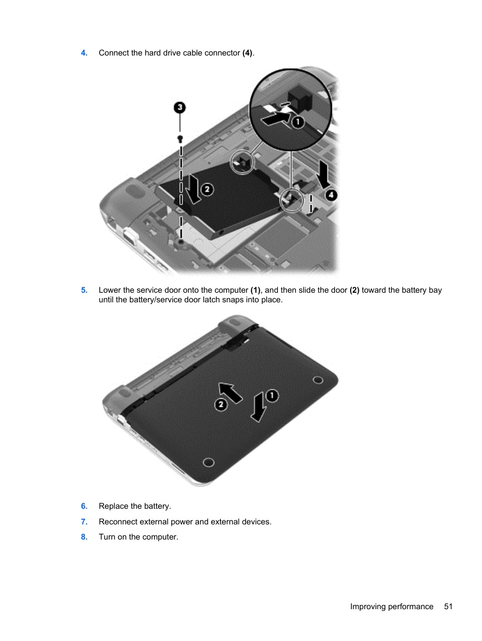 HP Pavilion dm1z-4300 CTO Notebook PC User Manual | Page 61 / 86