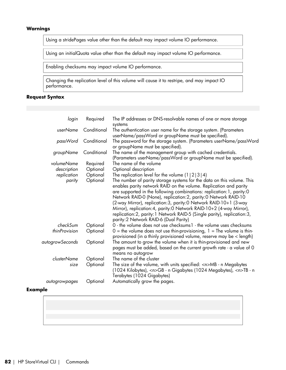 HP LeftHand P4000 SAN Solutions User Manual | Page 82 / 102