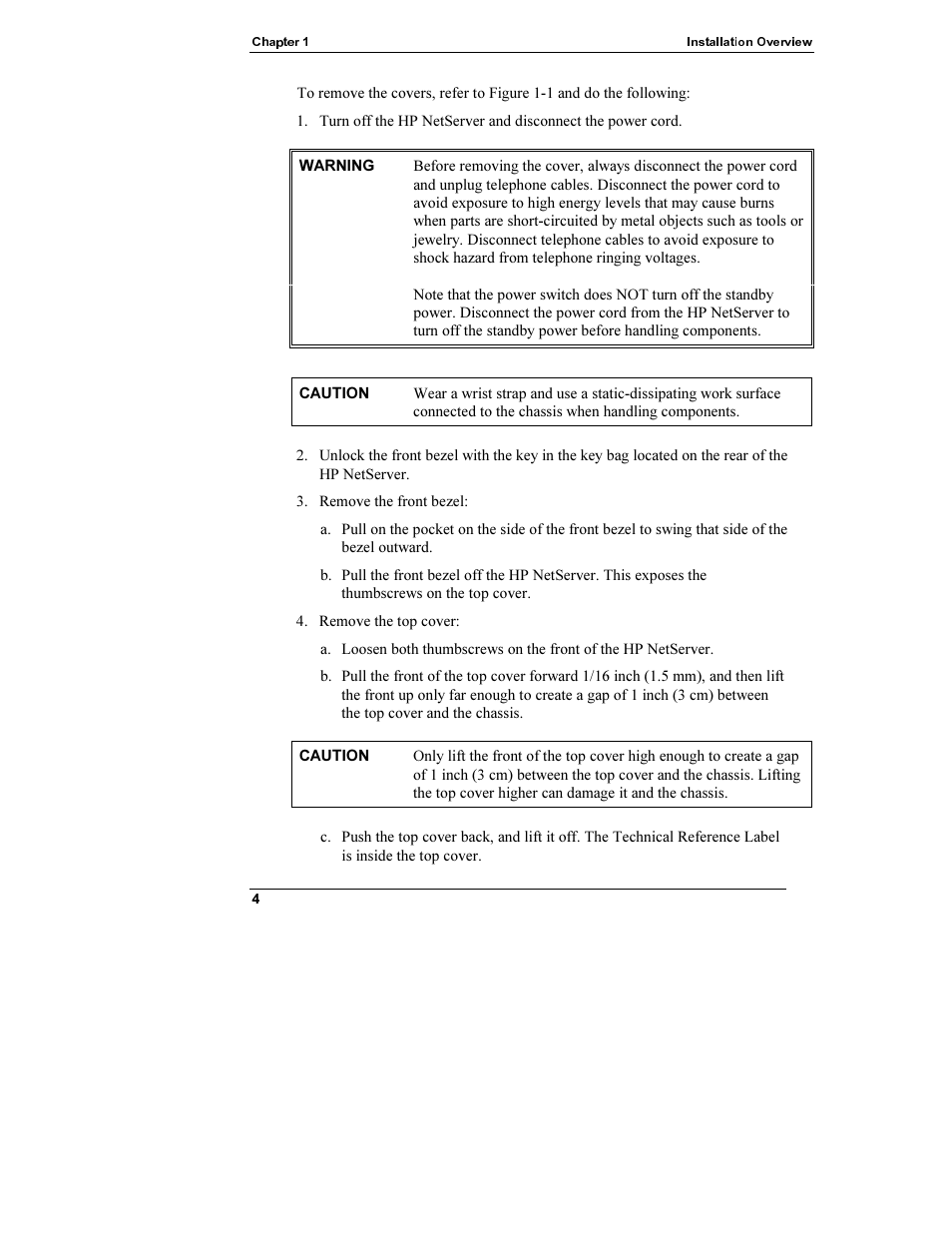 HP Netserver L Server series User Manual | Page 10 / 112