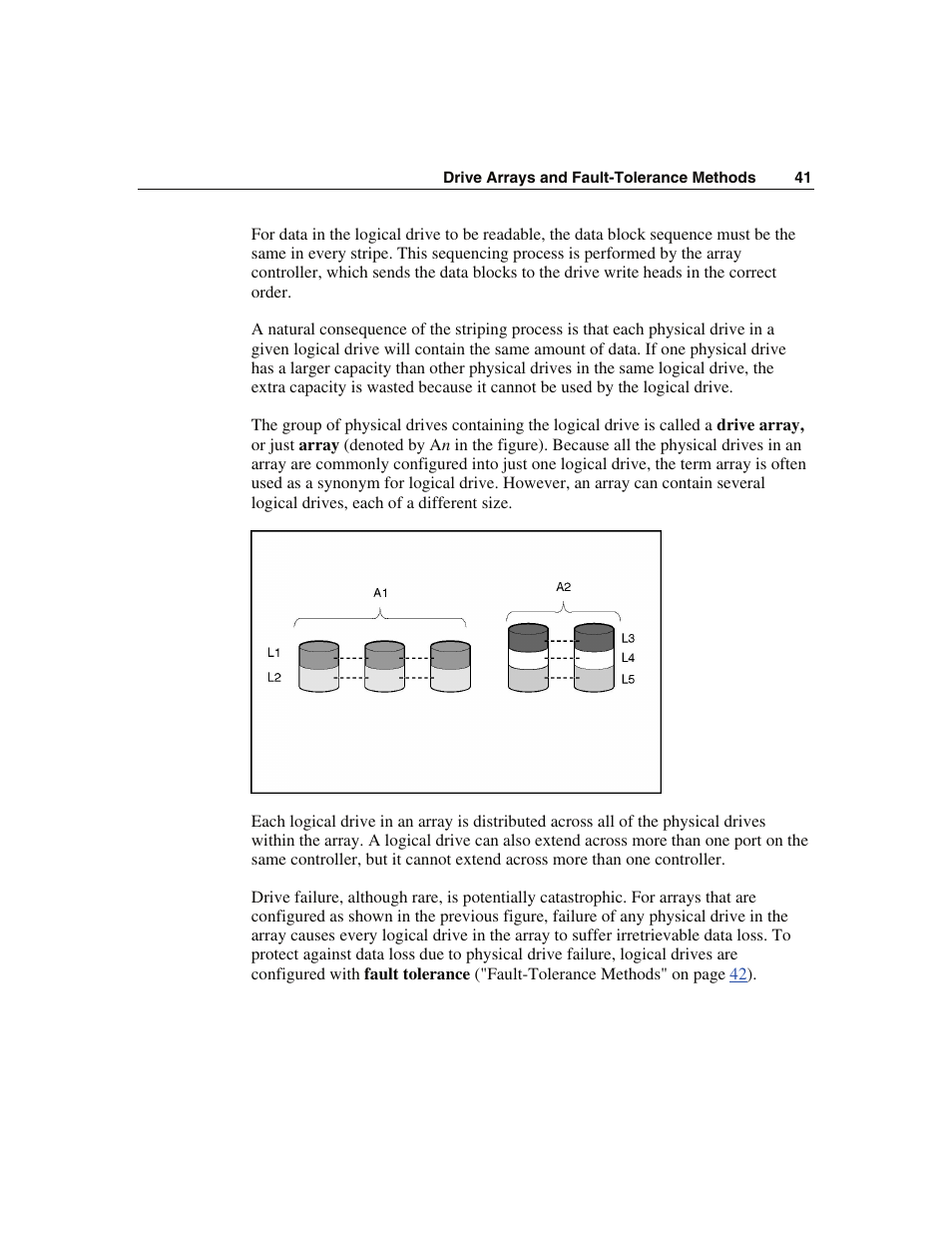 HP Smart Array 6i Controller and 128MB BBWC User Manual | Page 41 / 56