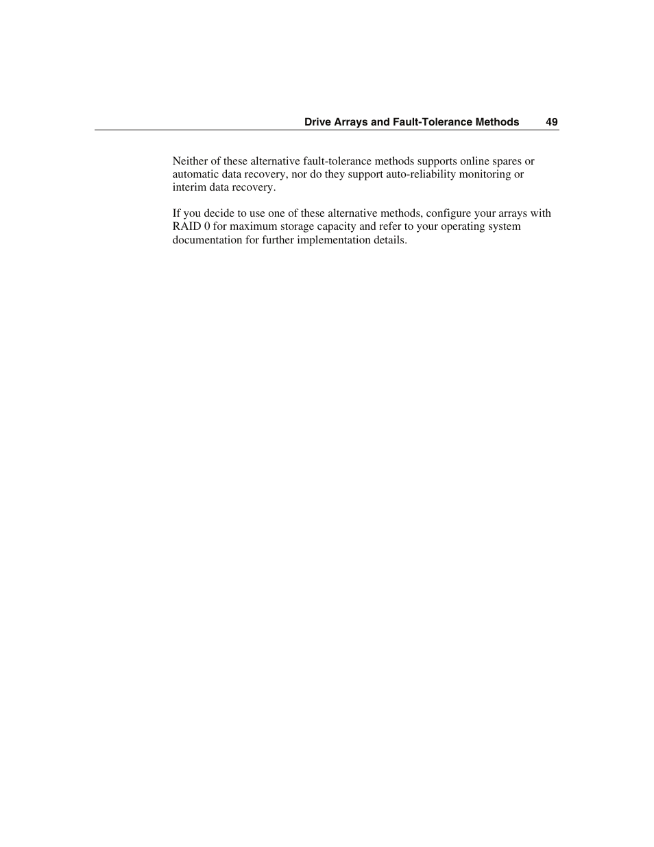 HP Smart Array 6i Controller and 128MB BBWC User Manual | Page 49 / 56