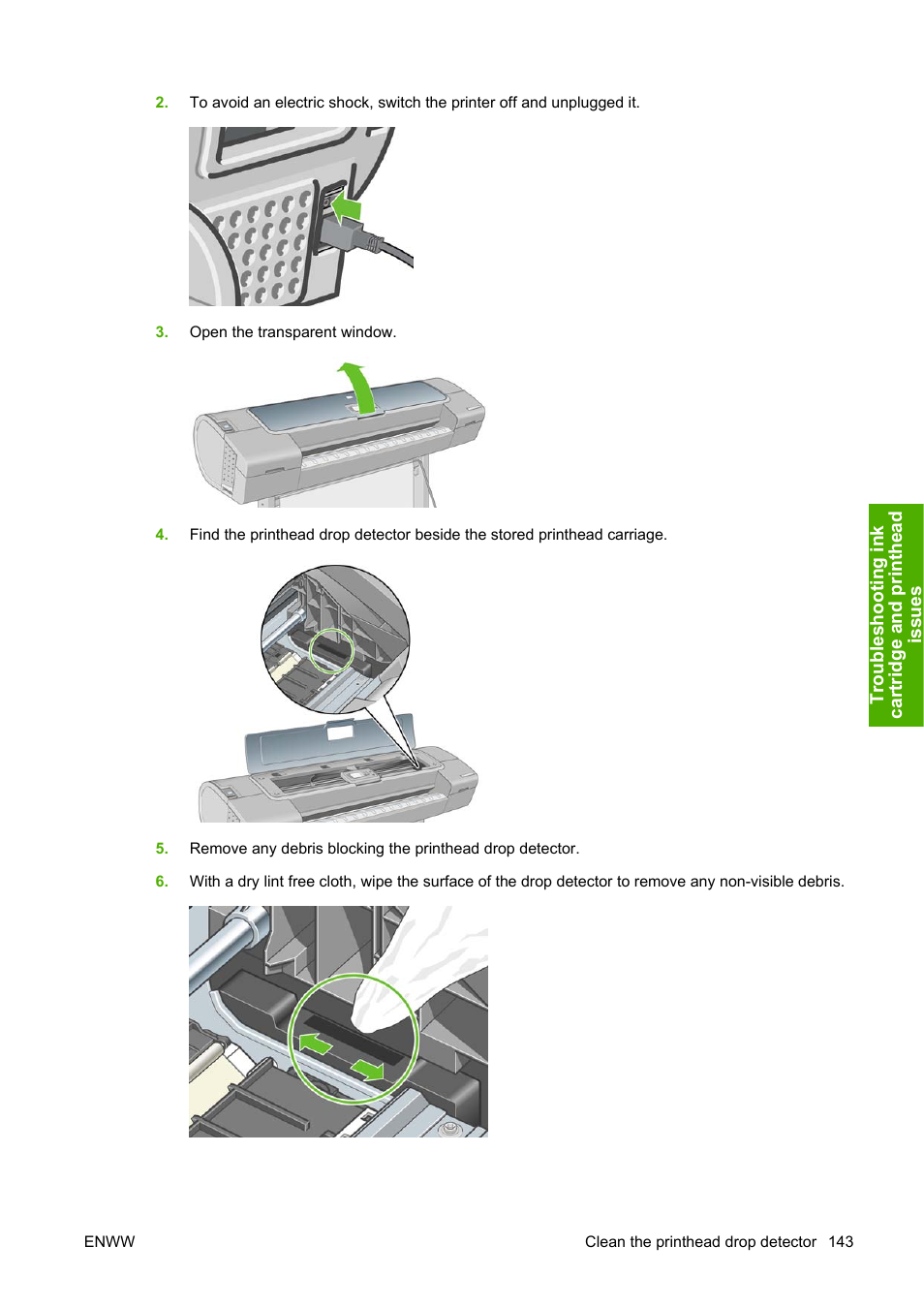 HP Designjet Z2100 Photo Printer series User Manual | Page 153 / 182