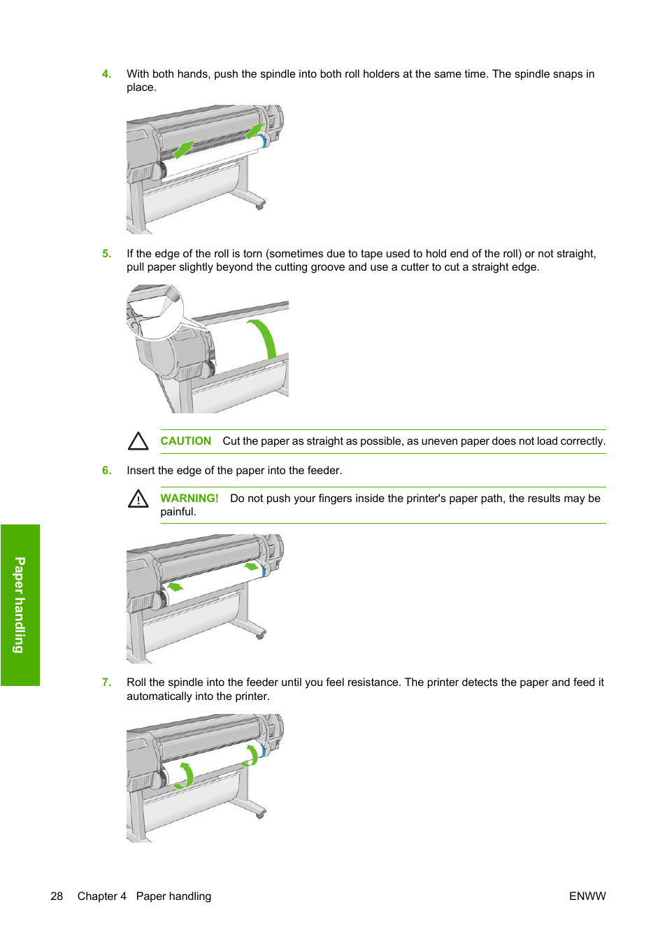 HP Designjet Z2100 Photo Printer series User Manual | Page 38 / 182