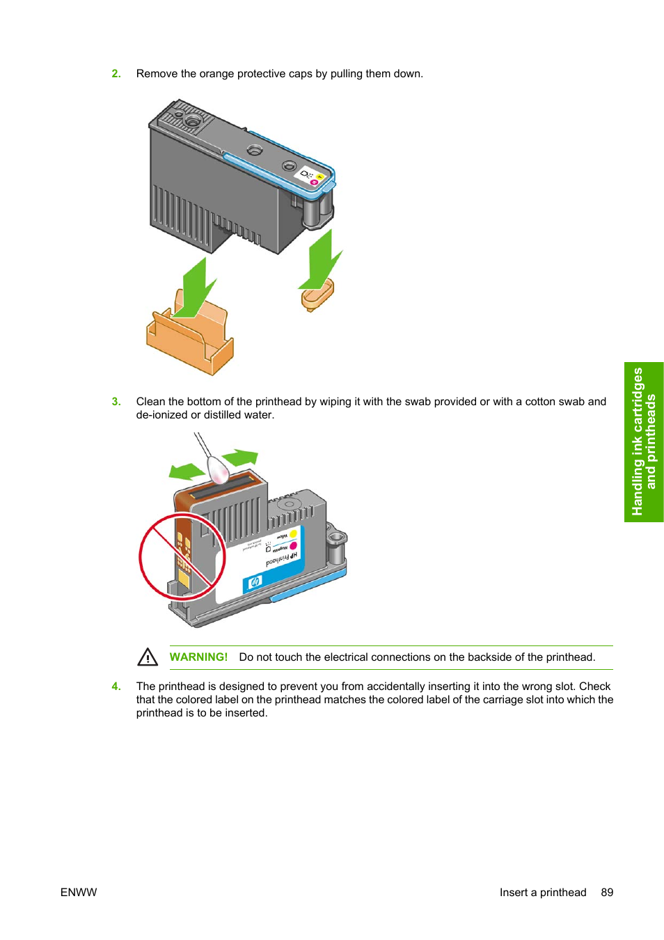HP Designjet Z2100 Photo Printer series User Manual | Page 99 / 182
