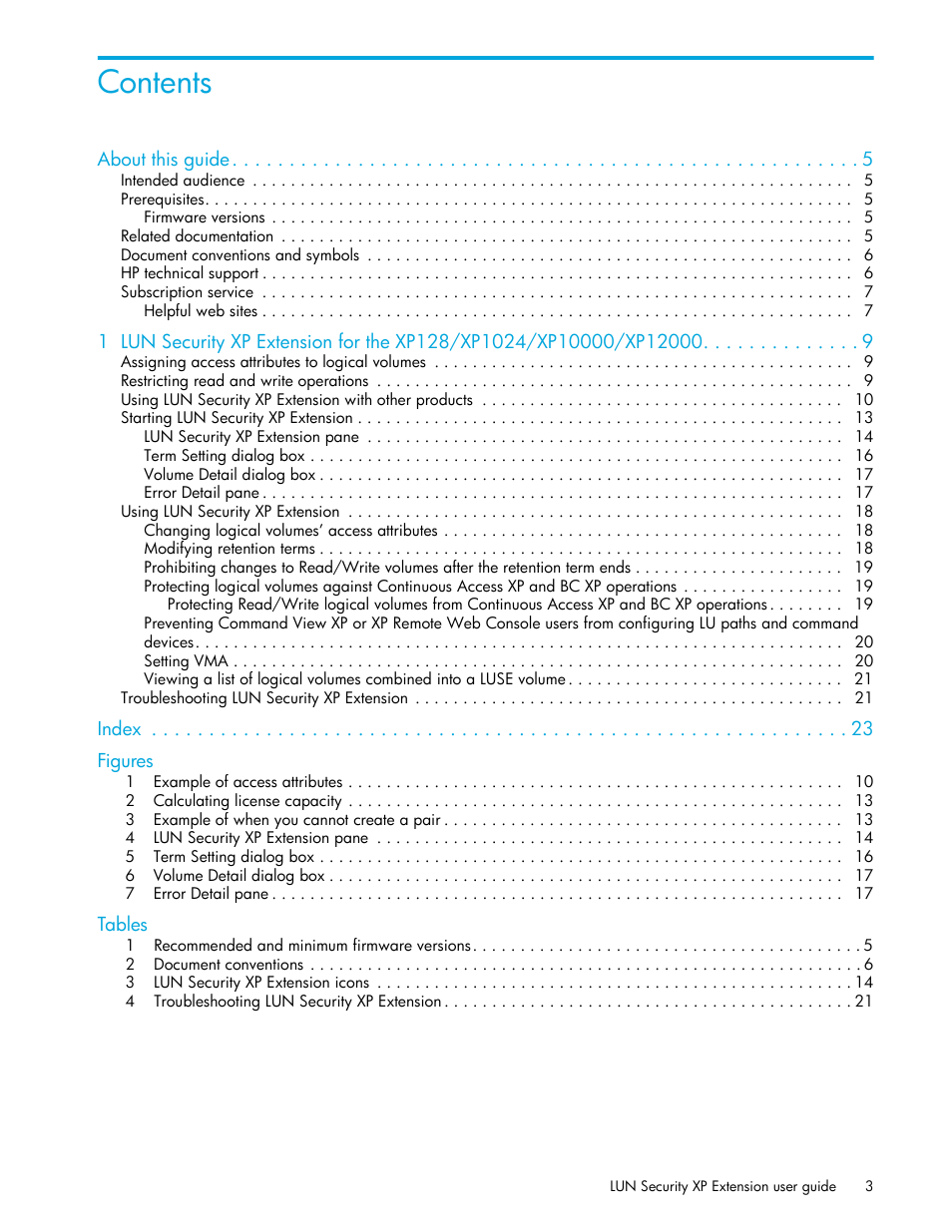 HP StorageWorks XP Remote Web Console Software User Manual | Page 3 / 28